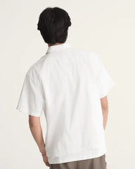 Larkspur Solid Shirt - Marshmallow White