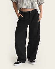 Pleated Pants - Black