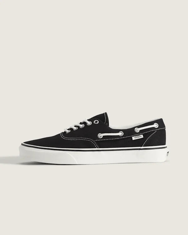 Authentic Boat Shoe - Heavyweight Canvas Black / Marshmallow