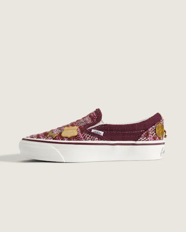 Premium Classic Slip-On Shoe - Brown / Pink