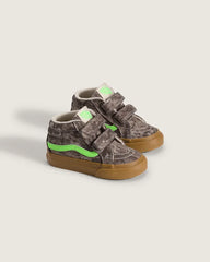 Toddler Sk8-Mid V Shoe - Camo Gecko Green