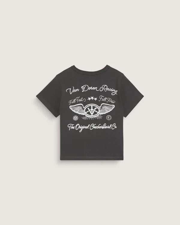 Kids Van Doren Racing T-Shirt - Faded Black