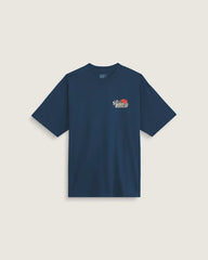 Old Skool Bloom T-Shirt - Dress Blues