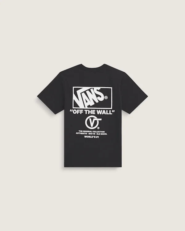 Kids Stacked Hi T-Shirt - Black