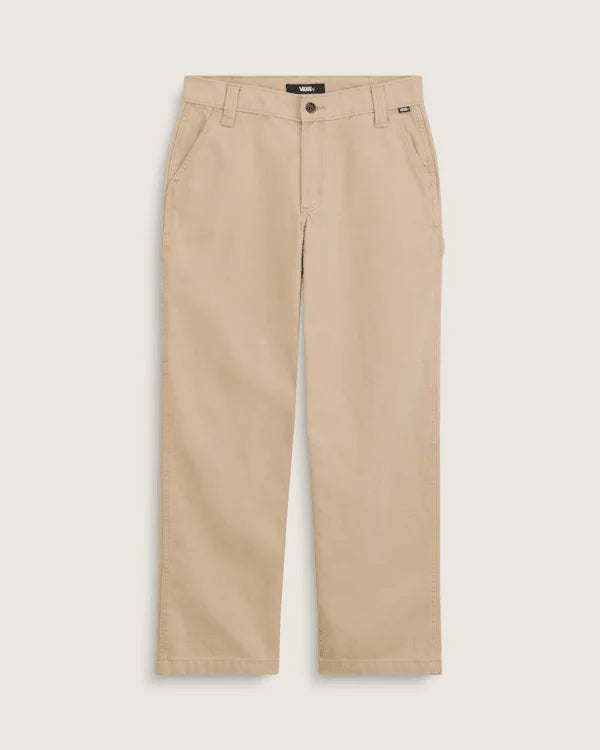 Chore Mid Rise Straight Pants - Incense Brown