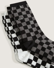 Kids Ticker Crew Socks - Black / White