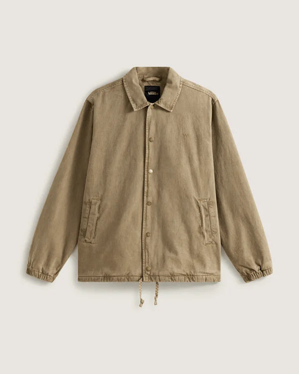 Premium Denim Torrey Coaches Jacket - Bay Leaf Green