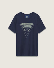 Waffle Shop Wave Blend T-Shirt - Navy Blue