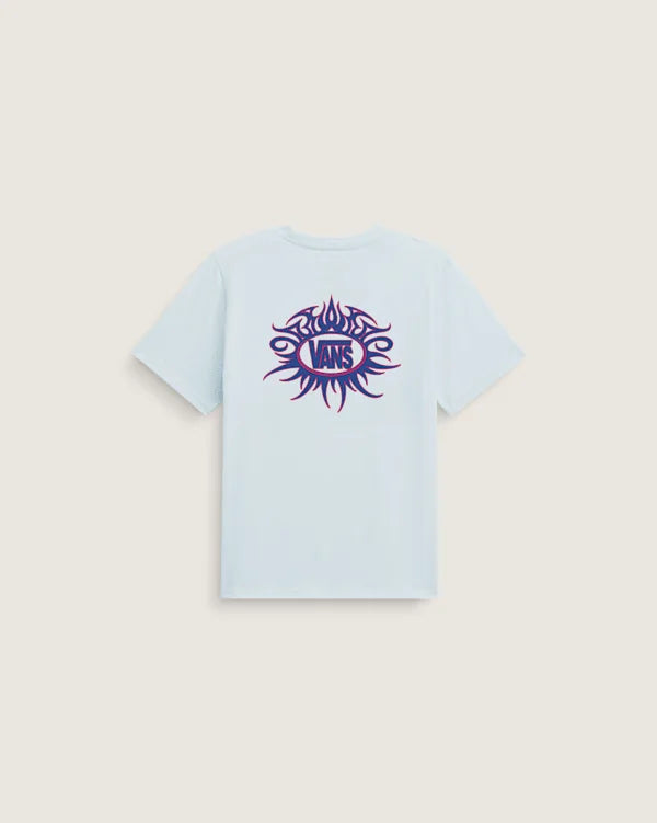 Kids Torched Logo T-Shirt - Dawn Mist Blue