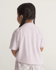 Little Kids Little Flower T-Shirt - Pale Petal Pink