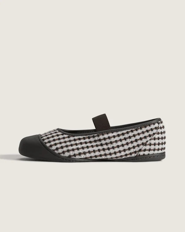 OTW Mary Jane Prima - Faded Black Waffle