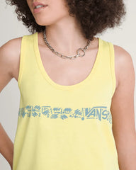 Sunny Daze 66 Tank Top - Faded Yellow