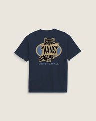 Raccoon Sign T-Shirt - Navy Blue
