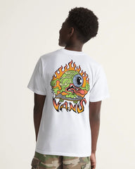 Kids Eye Skate Glow T-Shirt - Glow-in-the-Dark / White