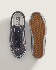 Premium Old Skool 36 Shoe - Paint Splatter Charcoal Grey