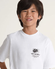 Kids Stacked Hi T-Shirt - White