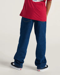 Kids Check-5 Loose Denim Pants - Midnight Blue