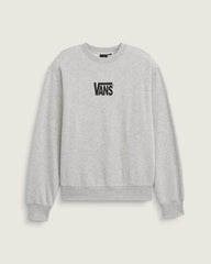 Stretch Logo Crew Sweatshirt - Cement Heather Grey