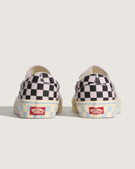 Classic Slip-On Checkerboard Shoe - Checkerboard Pale Petal Pink / Black