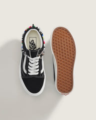 Big Kids Old Skool Shoe - Charms Black / Marshmallow