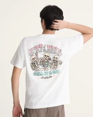 Beer Skull T-Shirt - White