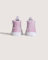 Toddler Sk8-Hi Side Zip Shoe - Glitter Lilac Mist Purple
