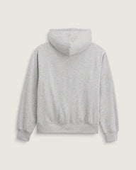 Stretch Logo Zip Hoodie - Cement Heather Grey
