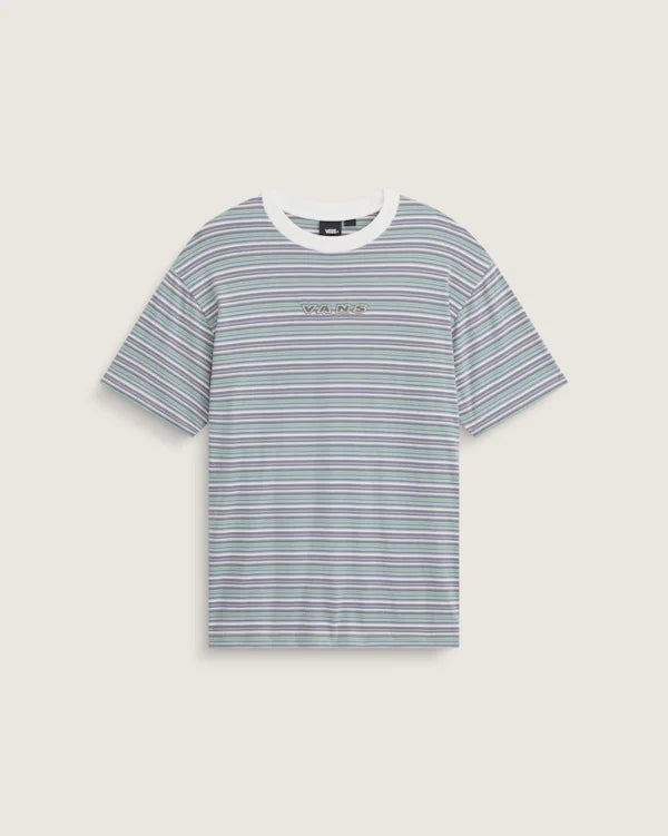 Cameron Stripe Knit Shirt - Marshmallow White