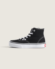 Little Kids Authentic Hi 2.0 Zip Shoe - Black / True White