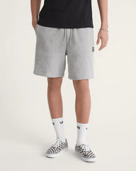 Stretch Logo Fleece Shorts - Cement Heather Grey