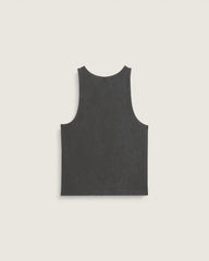 Premium Waffle Tank Top - Faded Black