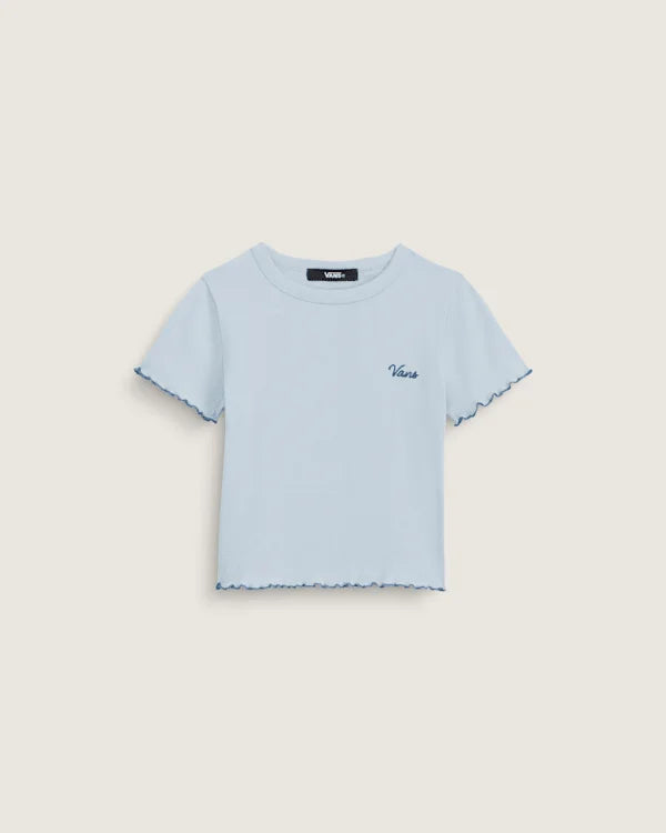 Kids Gabby Knit Shirt - Soft Slate Blue