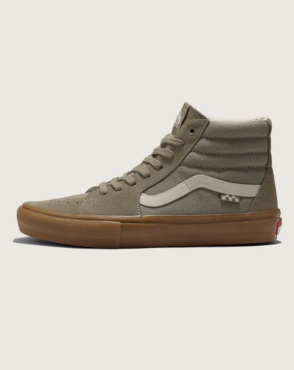 Skate Sk8-Hi Shoe - Khaki / Gum