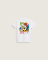 Little Kids Yolo Penguin T-Shirt - White