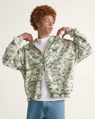 Premium Zip Hoodie - Digi Camo Green