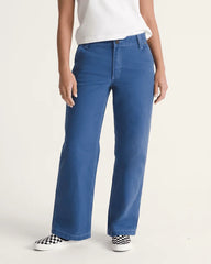 Chore Mid Rise Straight Pants - True Navy Blue