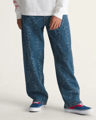 Check-5 Baggy Denim Pants - Vintage Indigo Blue