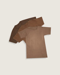 Waffle Shop Sun Vans Style T-Shirt - Brown