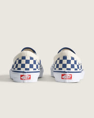 Skate Slip-On Shoe - Blue Checkerboard