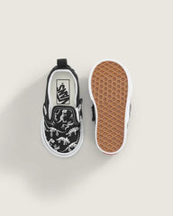 Toddler Classic Slip-On V Shoe - Glow-in-the-Dark / Black