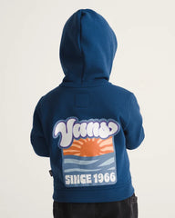 Little Kids Sundip Zip Hoodie - Deep Indigo Blue