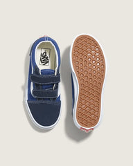Little Kids Old Skool V Shoe - Navy Blue / True White
