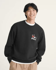 Old Scratch Crew Sweatshirt - Black