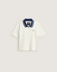 Priscilla Polo Shirt - Egret White