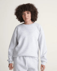 Salton Crew Sweatshirt - White Heather