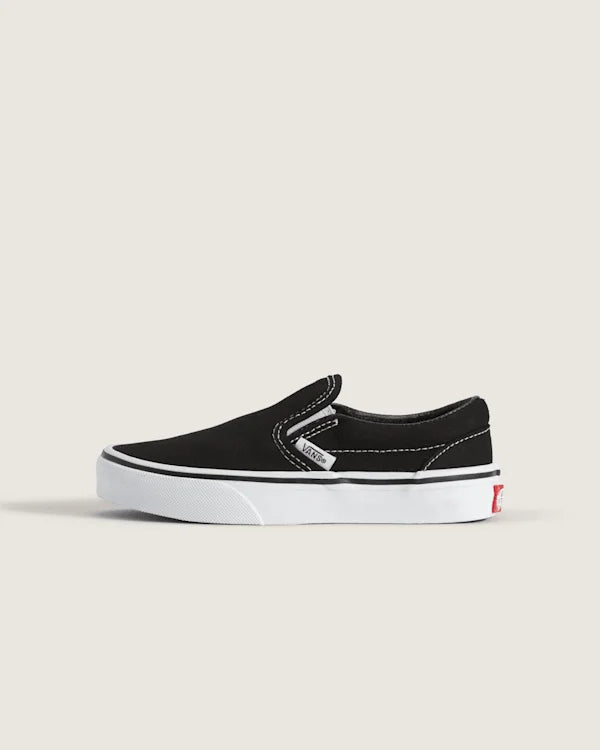 Little Kids Classic Slip-On Shoe - Black / True White