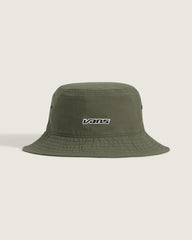 Dropped V Bucket Hat - Mossy Olive Green