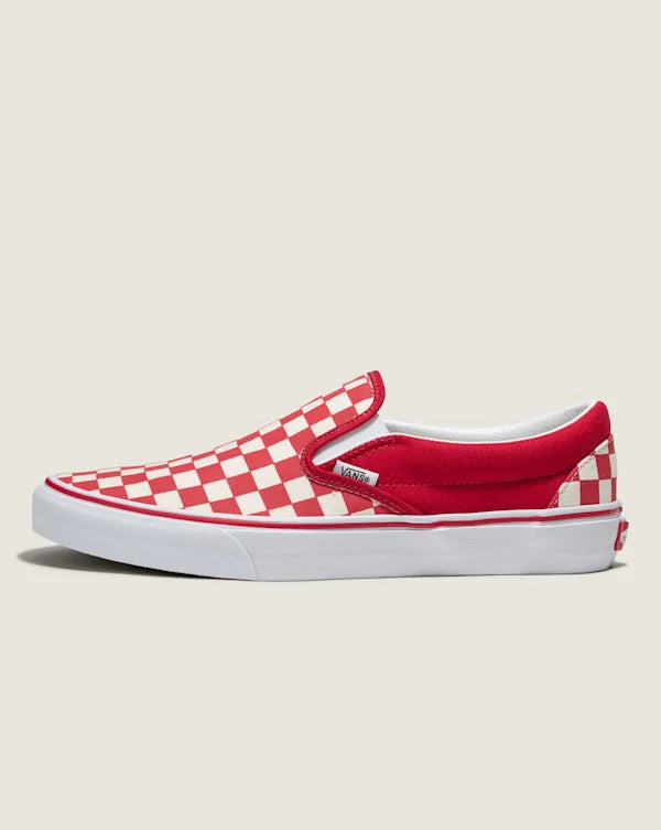 Customs Classic Slip-On Checkerboard Wide Shoe - Customs