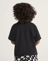 Little Kids Prehistoric Skater T-Shirt - Black