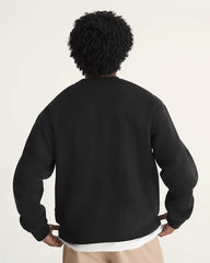 Stretch Logo Crew Sweatshirt - Black / White